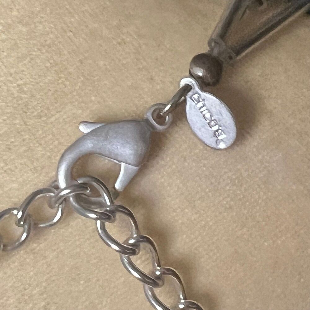 Chico's Statement Necklace Beaded Multi Strand Co… - image 4